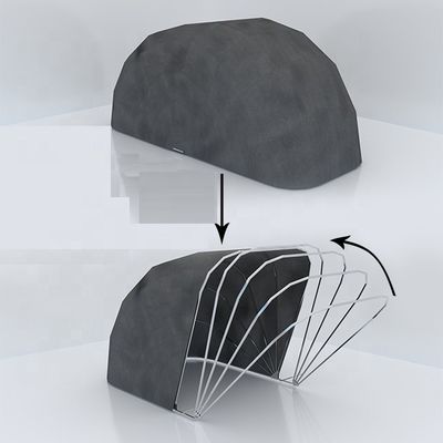 회전용 레고 태양 전지 패널 자동차 기구 전기 자동차용 폴더블 차고