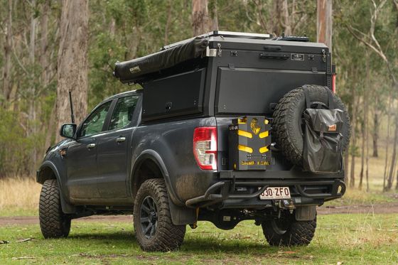 토요타 트럭 우테 실버라도 하드 캠퍼 알루택 픽업 타코마 캠퍼 톱 랙