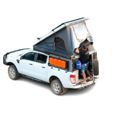 160KGS 알루미늄 트럭 침대 캠퍼 캐노피 2002-2013 램 1500 픽업 트럭 텐트