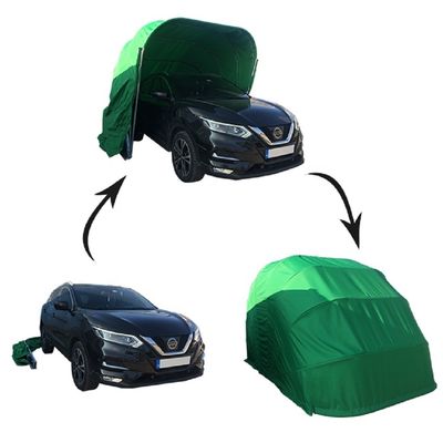 외관 수동 Carport 자동차 자동 보호용 통합 폴딩 모토바이크 차고